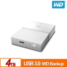 WD My Passport 4TB(白) 2.5吋行動硬碟(WESN)
